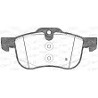 OPEN PARTS BPA0719.00 - Jeu de 4 plaquettes de frein avant