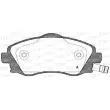OPEN PARTS BPA0774.02 - Jeu de 4 plaquettes de frein avant
