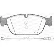 OPEN PARTS BPA1451.01 - Jeu de 4 plaquettes de frein avant