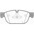 OPEN PARTS BPA1451.01 - Jeu de 4 plaquettes de frein avant