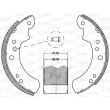 OPEN PARTS BSA2051.00 - Jeu de mâchoires de frein