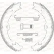 Jeu de mâchoires de frein OPEN PARTS [BSA2190.00]