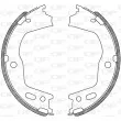 OPEN PARTS BSA2248.00 - Jeu de mâchoires de frein