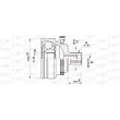 OPEN PARTS CVJ5110.10 - Embout de cardan avant (kit de réparation)