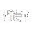 OPEN PARTS CVJ5198.10 - Embout de cardan avant (kit de réparation)