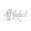 OPEN PARTS CVJ5230.10 - Embout de cardan avant (kit de réparation)