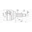 OPEN PARTS CVJ5260.10 - Embout de cardan avant (kit de réparation)