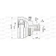 Embout de cardan avant (kit de réparation) OPEN PARTS [CVJ5271.10]
