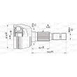 OPEN PARTS CVJ5285.10 - Embout de cardan avant (kit de réparation)