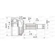 Embout de cardan avant (kit de réparation) OPEN PARTS [CVJ5303.10]