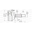 OPEN PARTS CVJ5306.10 - Embout de cardan avant (kit de réparation)