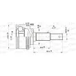 OPEN PARTS CVJ5338.10 - Embout de cardan avant (kit de réparation)