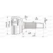 Embout de cardan avant (kit de réparation) OPEN PARTS [CVJ5379.10]