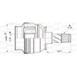 OPEN PARTS CVJ5407.20 - Embout de cardan avant (kit de réparation)
