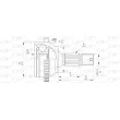 OPEN PARTS CVJ5626.10 - Embout de cardan avant (kit de réparation)