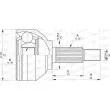 OPEN PARTS CVJ5740.10 - Embout de cardan avant (kit de réparation)