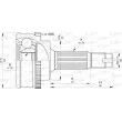 OPEN PARTS CVJ5759.10 - Embout de cardan avant (kit de réparation)