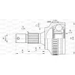 OPEN PARTS CVJ5830.10 - Embout de cardan avant (kit de réparation)