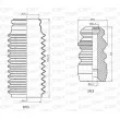 OPEN PARTS DCK5009.04 - Kit de protection contre la poussière, amortisseur