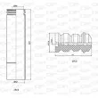 Kit de protection contre la poussière, amortisseur OPEN PARTS [DCK5025.04]