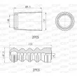 OPEN PARTS DCK5077.04 - Kit de protection contre la poussière, amortisseur