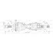 OPEN PARTS DRS6177.00 - Arbre de transmission avant gauche 