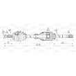OPEN PARTS DRS6344.00 - Arbre de transmission avant droit 