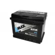 Batterie de démarrage Start & Stop 4MAX [BAT62/580R/EFB/4MAX]