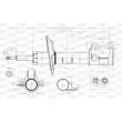 OPEN PARTS SAB8080.31 - Amortisseur avant gauche 