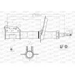 OPEN PARTS SAB8119.31 - Jeu de 2 amortisseurs avant