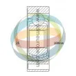 ODM-MULTIPARTS 12-226002 - Joint, arbre longitudinal