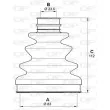 OPEN PARTS SJK7060.00 - Soufflets de cardan avant