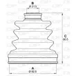 OPEN PARTS SJK7067.00 - Soufflets de cardan avant