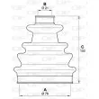 OPEN PARTS SJK7155.00 - Soufflets de cardan avant