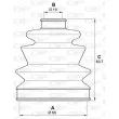 OPEN PARTS SJK7156.00 - Soufflets de cardan avant