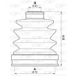 OPEN PARTS SJK7176.00 - Soufflets de cardan avant