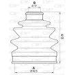 OPEN PARTS SJK7188.00 - Soufflets de cardan avant