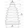 OPEN PARTS SJK7216.00 - Soufflets de cardan avant