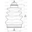 OPEN PARTS SJK7222.00 - Soufflets de cardan avant