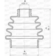 OPEN PARTS SJK7225.00 - Soufflets de cardan avant