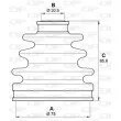 OPEN PARTS SJK7263.00 - Soufflets de cardan avant