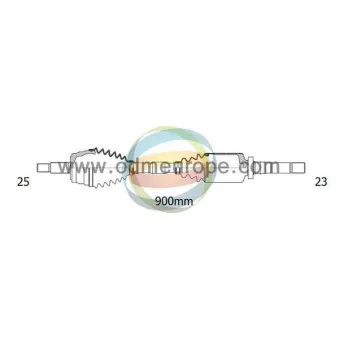 ODM-MULTIPARTS 18-012540 - Arbre de transmission