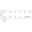 TEXTAR 1534902 - Kit de garnitures de frein, frein à tambour