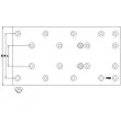 TEXTAR 1950307 - Kit de garnitures de frein, frein à tambour