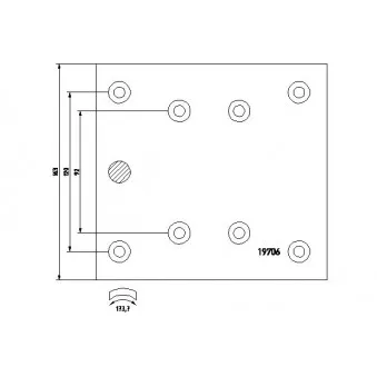 Kit de garnitures de frein, frein à tambour TEXTAR OEM 3574234710