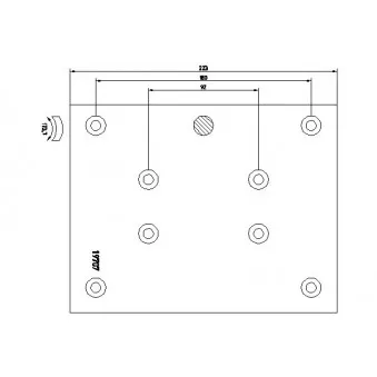Kit de garnitures de frein, frein à tambour TEXTAR OEM A3014237910