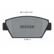 TEXTAR 2112503 - Jeu de 4 plaquettes de frein arrière