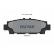 TEXTAR 2179001 - Jeu de 4 plaquettes de frein arrière
