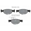TEXTAR 2193002 - Jeu de 4 plaquettes de frein avant