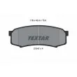 TEXTAR 2194701 - Jeu de 4 plaquettes de frein arrière